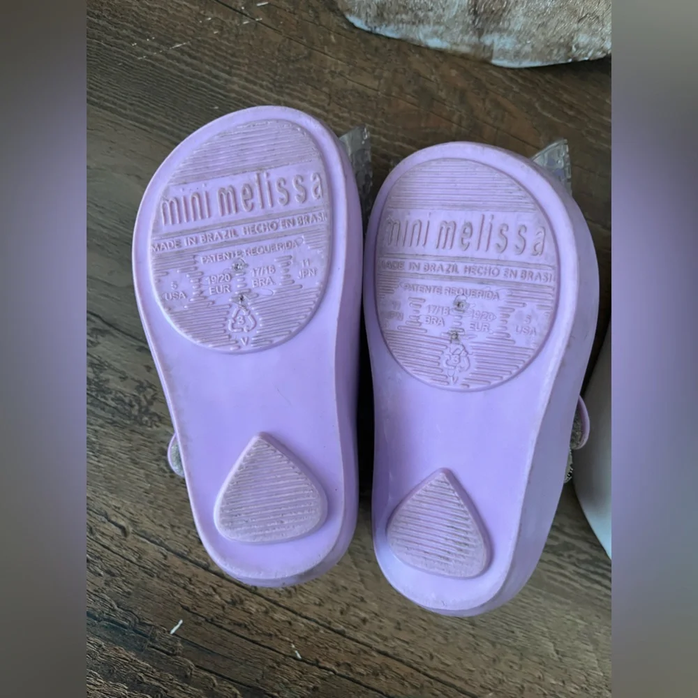 GUC MINI MELISSA Bundle IF Two Flats Disney And Ballet Size 5T